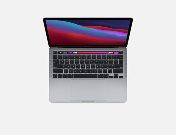 MacBook Pro 13-inch – Space Gray – Apple M1 chip – 8gb RAM – 256gb