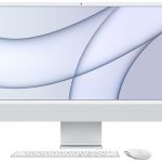 Silver 24‑inch iMac with Apple M1 chip – MGTF3LL